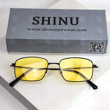 Load image into Gallery viewer, Yellow Lens Sunglasses Y2k Polarized Sunglasses Men Night Vision Glasses for Driving Night Anti-glare Driving Glasses Man
