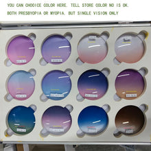 Загрузить изображение в средство просмотра галереи, Sunglasses with Diopter Dyed Color with Buyer Request Reading Glasses Women Myopia Prescription Eyeglasses  Uv 400 Protection
