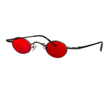 Load image into Gallery viewer, Good Sleep Blue Light Blocking Glasses Men Red Lenses Anti Green Light Eliminate Eye Strain Glasses  Y2k Eyeglasses Small Lens
