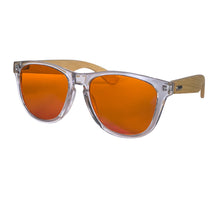 Load image into Gallery viewer, Red Lens Wood Glasses Better Sleep Orange Lenses Blue Light Blocking Computer Glasses Protect Eyes Not Sunglasses for Outdoor
