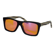 Load image into Gallery viewer, SHINU Red Lens For Better Sleep At Nighttime wooden square frame Anti blue light Orange Lens For working Computer Glasses
