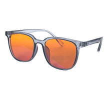 Load image into Gallery viewer, SHINU Red Lens Glasses Better Sleep Orange Lens Blue Light Blocking for Computer or Long Time Gaming Tr90 Frame Y2k Glasses
