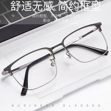 Load image into Gallery viewer, SHINU brand lenses multifocal lens glasses titanium near and far multifocal eyeglasses for men titanium prescription glasses
