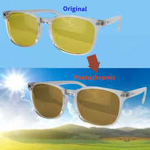 Load image into Gallery viewer, SHINU Photochromic Brown Glasses Night Vision Glasses Car Driving Glasses Polarized Yellow Lens See Clear Day Night
