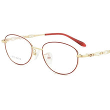 Load image into Gallery viewer, Prescription Glasses Women Cat Eye Frame Y2k Glasses Full Frame Myopia Lenses with Astigmatism Multifocal Near and Far 1517
