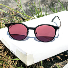 Cargar imagen en el visor de la galería, SHINU FL-41 Migraine Glasses Block 480-520nm Blue Green Light Anti Photophobia Tint Color Sunglasses Women Titainium Glasses
