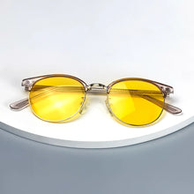 Загрузить изображение в средство просмотра галереи, SHINU Anti Blue Light Glasses Women Luxry Brand Eyewear Red Lenses To Better Sleep Orange for Gaming or Work Yellow Night Vision
