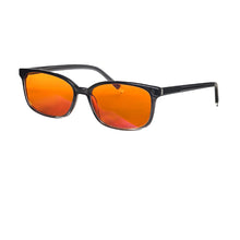 Load image into Gallery viewer, Anti Light Blue Glasses Without Degree Orange Lens Computer Work Glasses Red Lenses Breathe Better To Sleep Acetate  Glasses Men
