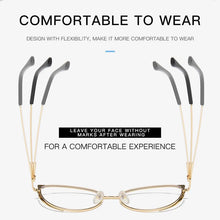 Загрузить изображение в средство просмотра галереи, SHINU progressive multifocal lens glasses women can see near and far myopia eyeglasses for women prescription glasses customized
