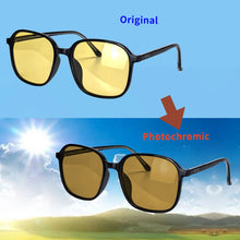 Load image into Gallery viewer, SHINU Photochromic Brown Yellow Lens Night Vision Driving Glasses Women Blocking Blue Light for Computer Working Polarized
