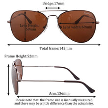 Load image into Gallery viewer, Men Sunglasses Polarized lenses Sunglasses women 2024 Metal glasses Mirror Coating  vintage sunglasses men two size choose
