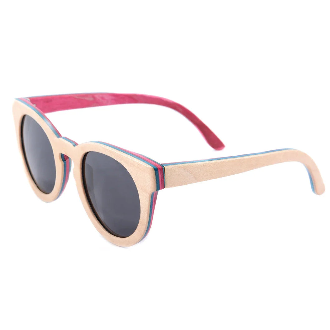 Round Women Sunglasses  Polarized Sunglasses Wood Handmade Eyeglasses Nature Wooden Eyewear Round Fashion Glasses 2024