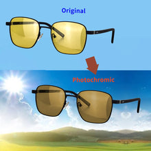 Загрузить изображение в средство просмотра галереи, Night Vision Glasses for Driving Photochromic Sunglasses Men Day and Night Driving Blue Light Computer Glasses for Husband
