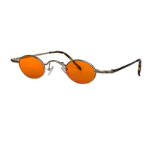 Загрузить изображение в средство просмотра галереи, Good Sleep Blue Light Blocking Glasses Men Red Lenses Anti Green Light Eliminate Eye Strain Glasses  Y2k Eyeglasses Small Lens
