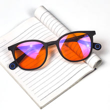 Загрузить изображение в средство просмотра галереи, SHINU Women Glasses Red Lens for Better Sleep Orange Lenses Gaming Glasses Blue Light Filter Computer Glasses Custom Recipe
