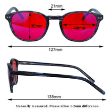 Load image into Gallery viewer, SHINU Blue Light Blocking Glasses Red Lens Good Sleeping Orange Lens Gaming Computer Eyeglasses Acetate Frame Men Women
