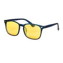 Load image into Gallery viewer, Men’s Glasses Blue Light Blocking Computer Glasses Orange Yellow Clear Lenses Glasses Light Blue Eyeglasses 3 Blocking Rate
