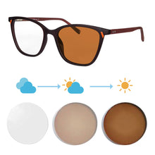 Load image into Gallery viewer, SHINU Brand Good Sleep Blue Light Blocking Glasses Men Red Lenses Orange Yellow for Working Long Time with Bluelight Customized
