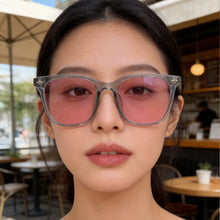 Carregar imagem no visualizador da galeria, SHINU Women FL-41 Glasses FL41 Tint Glasses Man with Rose FL41 Lenses, 480-520nm Blue Green Light Blocking Migraine Eyewear
