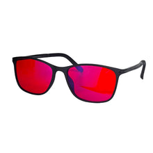 Load image into Gallery viewer, Red Lens Blue Light Glasses Men Women Orange Glasses for Computer Nighttime Blue Light Protection Better Sleep Eyeglasses 143mm
