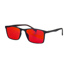 Load image into Gallery viewer, SHINU red lens glasses men orange lens glasses women blue light filter for better sleep Improve Insomnia At Nighttime
