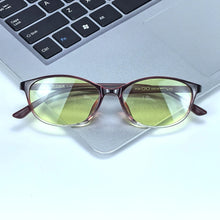 Load image into Gallery viewer, PA11 Cat Eye Reading Glasses Women Smart Blue Light Filter Yellow Lens Only Blocks Harmful Blue Light Energetic All Day Long
