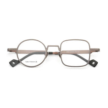 Load image into Gallery viewer, Men Titanium Square Glasses Frames Women Round Optical Eyewear Retro Metal Fashion Funky Eyeglass Frames Prescription custom
