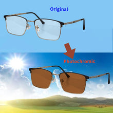 Загрузить изображение в средство просмотра галереи, SHINU Photochromic Sunglasses Progressive Multifocus Reading Glasses Near and Far No-line Progressive Multifocal Glasses
