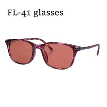 Load image into Gallery viewer, SHINU FL-41 Rose Blue Light Glasses for Migraine Light Sensitivity 480-520nm Filter Special for Migraine Photophobia Glasses
