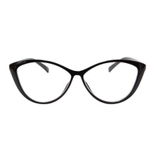Загрузить изображение в средство просмотра галереи, Фотохромные прогрессивные мультифокусные очки для чтения, синие светофильтры, очки по рецепту, оправа «кошачий глаз», большие очки для лица, женские очки 
