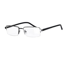 Загрузить изображение в средство просмотра галереи, Glasses Man Men&#39;s Reading GLasses Prescription Lenses  Myopia Grade Half Frame Metal Eyeglasses Spring hinge Glasses for men
