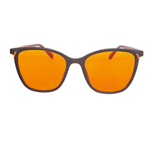 Load image into Gallery viewer, SHINU Brand Good Sleep Blue Light Blocking Glasses Men Red Lenses Orange Yellow for Working Long Time with Bluelight Customized
