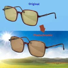 Carregar imagem no visualizador da galeria, Women Photochromic Sunglasses Yellow Polarized Lenses Night Vision Glasses For Driving Brown Lenses Glasses For Outdoor
