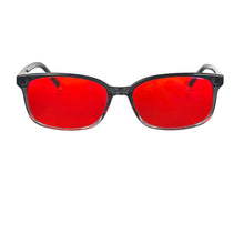 Load image into Gallery viewer, Anti Light Blue Glasses Without Degree Orange Lens Computer Work Glasses Red Lenses Breathe Better To Sleep Acetate  Glasses Men
