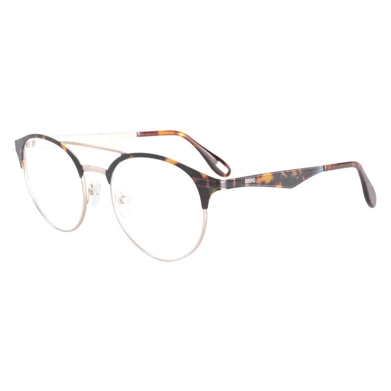 SHINU Metal GLasses Men Prescription Glasses Multifocal  reading myopia lenses see near far together  Men's eyeglasses frame