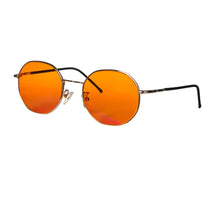 Загрузить изображение в средство просмотра галереи, SHINU Round Glasses Blue Light Glasses Men Women Blue Light Protection Lenses Orange Red Glasses Anti Green Light for Good Sleep
