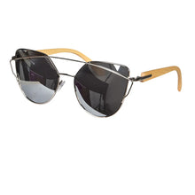 Carregar imagem no visualizador da galeria, 2024 Fashion  Y2K Sunglasses Polarized Men Women Bamboo Sun Glasses Metal Frame Polarized Sunglasses Women
