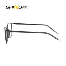 Загрузить изображение в средство просмотра галереи, SHINU Lightweight Full TR90 Frame Progressive Multifocus Lens Reading Glasses Men Magnification Strengths Eyeglasses Near &amp; Far
