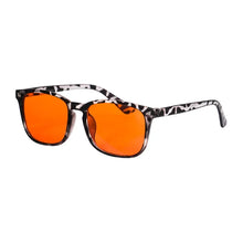 Load image into Gallery viewer, Men’s Glasses Blue Light Blocking Computer Glasses Orange Yellow Clear Lenses Glasses Light Blue Eyeglasses 3 Blocking Rate
