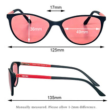 Carregar imagem no visualizador da galeria, SHINU FL41 Computer Gaming Migraine Glasses Block Screen Flicker Blue Light Photophobia Relief Glasses for Laptop Small Frame
