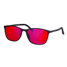 Load image into Gallery viewer, Red Lens Blue Light Glasses Men Women Orange Glasses for Computer Nighttime Blue Light Protection Better Sleep Eyeglasses 143mm
