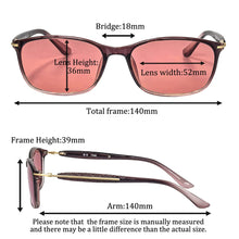 Загрузить изображение в средство просмотра галереи, SHINU Blue Light Blocking Glasses with Fl41 Filter Migraine Glasses Fl41 Tr90 Women Sunglasses for Migraine Mum Girlfriend Gift
