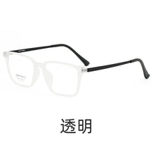 Загрузить изображение в средство просмотра галереи, Prescription Glasses TR90 Frame Titanium Temples Multifocal Grade Glasses Near and Far Light Glasses Square Shape for Men
