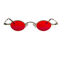 Загрузить изображение в средство просмотра галереи, Good Sleep Blue Light Blocking Glasses Men Red Lenses Anti Green Light Eliminate Eye Strain Glasses  Y2k Eyeglasses Small Lens
