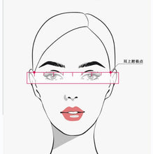 Load image into Gallery viewer, Photochromic Progressive Multifocus Reading Glasses Blue Light Filters Prescription Glasses Cateye Frame Big Face Spectacle Lady

