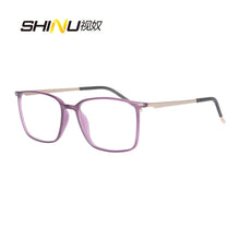 Загрузить изображение в средство просмотра галереи, SHINU Lightweight Full TR90 Frame Progressive Multifocus Lens Reading Glasses Men Magnification Strengths Eyeglasses Near &amp; Far
