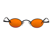 Загрузить изображение в средство просмотра галереи, Good Sleep Blue Light Blocking Glasses Men Red Lenses Anti Green Light Eliminate Eye Strain Glasses  Y2k Eyeglasses Small Lens
