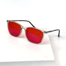 Carregar imagem no visualizador da galeria, SHINU Red Glasses for Melatonin Boost Better Sleep Eyeglasses Professional Red Tinted Sleep Glasses Men Women Nighttime Only
