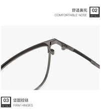 Carregar imagem no visualizador da galeria, SHINU Brand Multifocal Lens Glasses Titanium Near and Far Multifocal Eyeglasses for Men Titanium Prescription Glasses Customized
