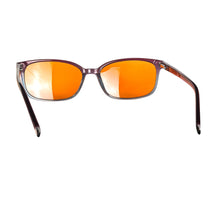 Load image into Gallery viewer, Anti Light Blue Glasses Without Degree Orange Lens Computer Work Glasses Red Lenses Breathe Better To Sleep Acetate  Glasses Men
